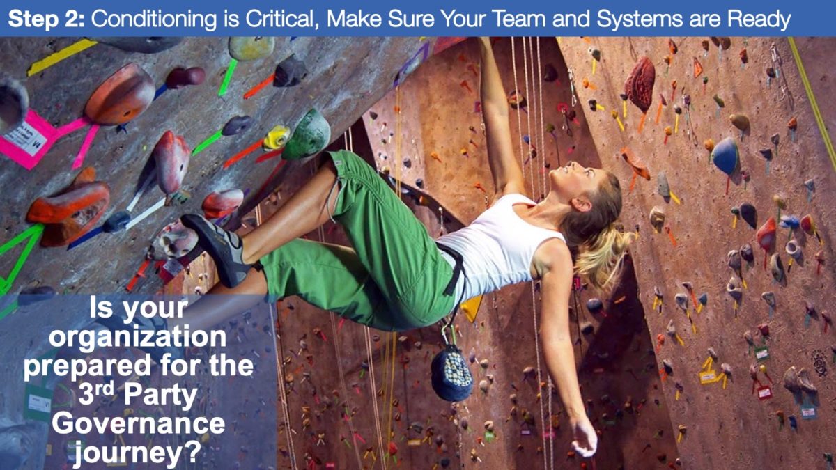 Step 2: Conditioning is Critical, Make Sure Your Team and Systems are Ready for 3rd Party GRC