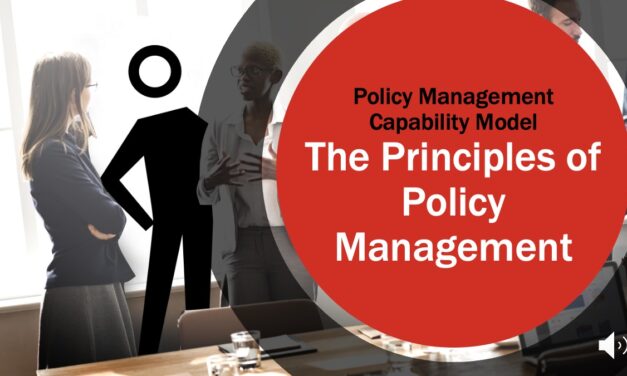 The Principles of Effective Policy Management